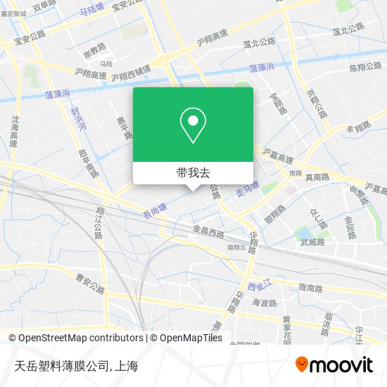 天岳塑料薄膜公司地图