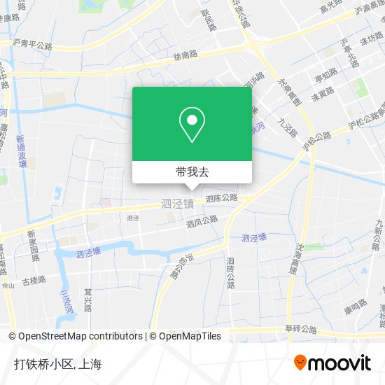 打铁桥小区地图