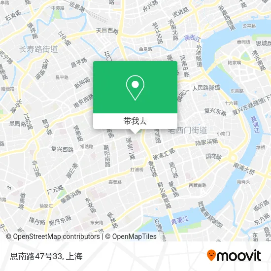 思南路47号33地图