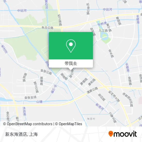 新东海酒店地图