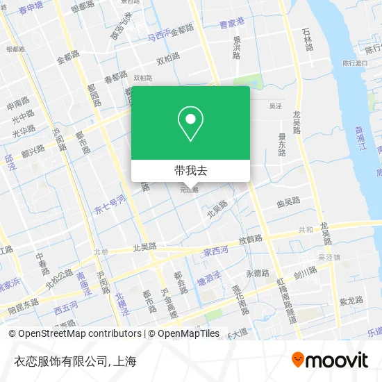 衣恋服饰有限公司地图