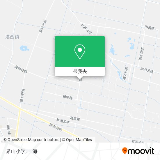 界山小学地图