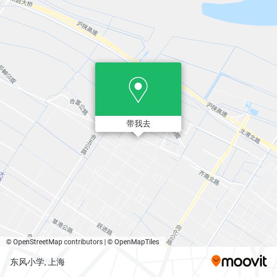 东风小学地图