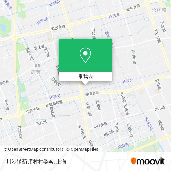 川沙镇药师村村委会地图