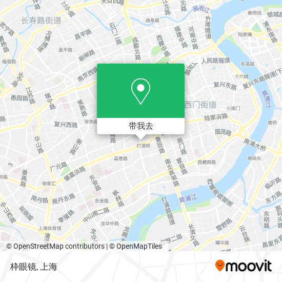 枠眼镜地图