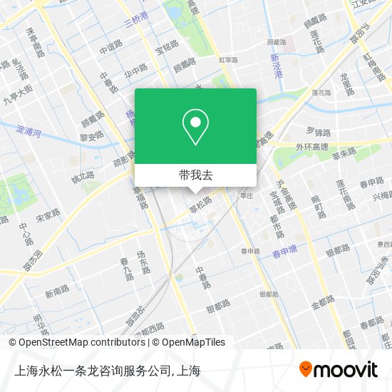 上海永松一条龙咨询服务公司地图