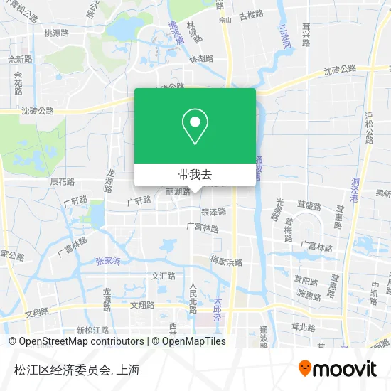 松江区经济委员会地图