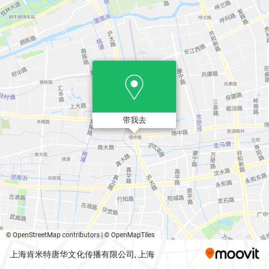 上海肯米特唐华文化传播有限公司地图