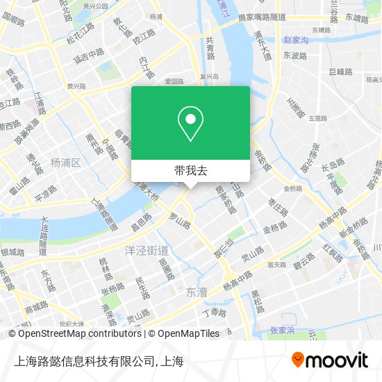 上海路懿信息科技有限公司地图