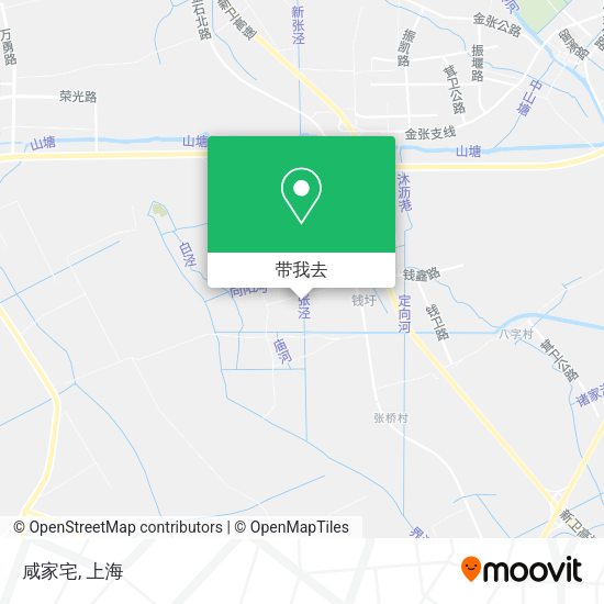 咸家宅地图