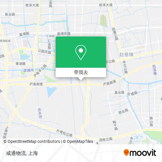 咸通物流地图