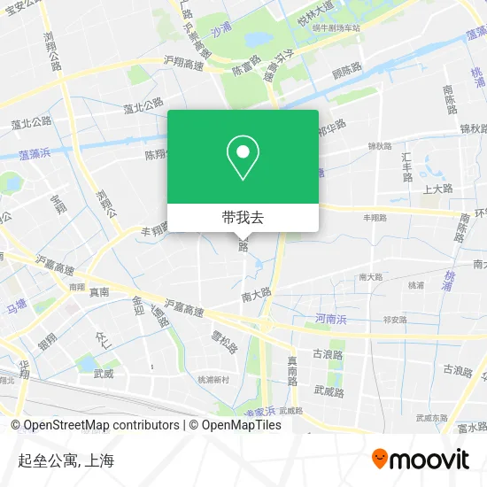 起垒公寓地图