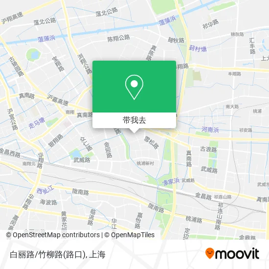 白丽路/竹柳路(路口)地图