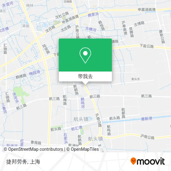 捷邦劳务地图