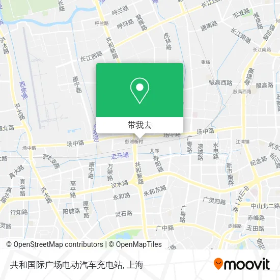 共和国际广场电动汽车充电站地图