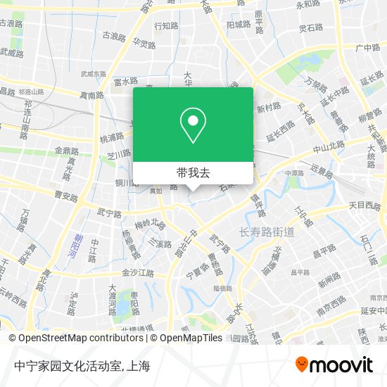 中宁家园文化活动室地图