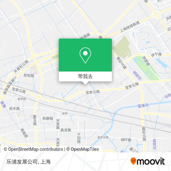 乐浦发展公司地图