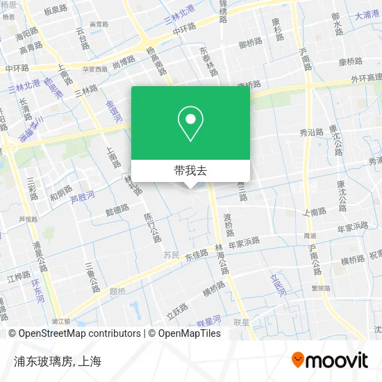浦东玻璃房地图