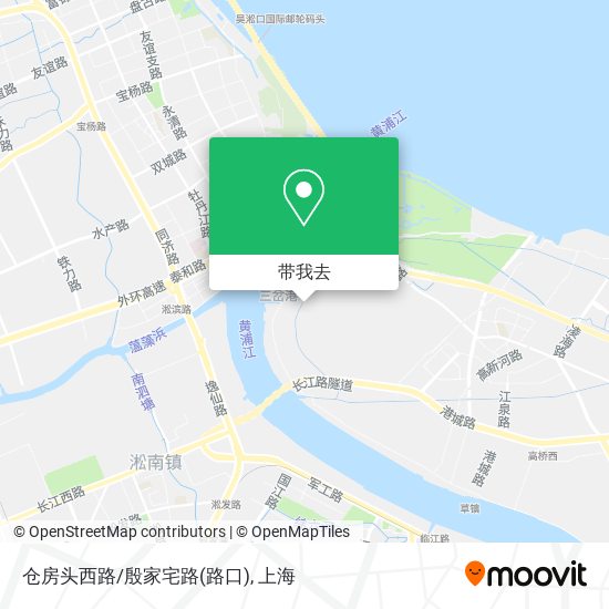 仓房头西路/殷家宅路(路口)地图