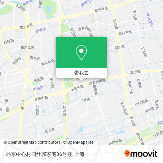 环东中心村四灶郭家宅36号楼地图