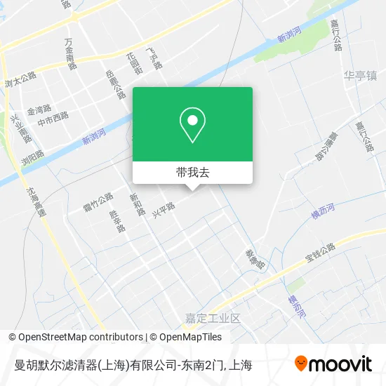曼胡默尔滤清器(上海)有限公司-东南2门地图