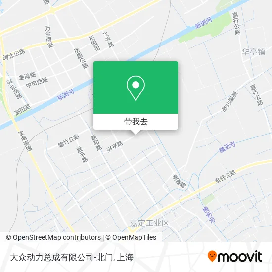 大众动力总成有限公司-北门地图