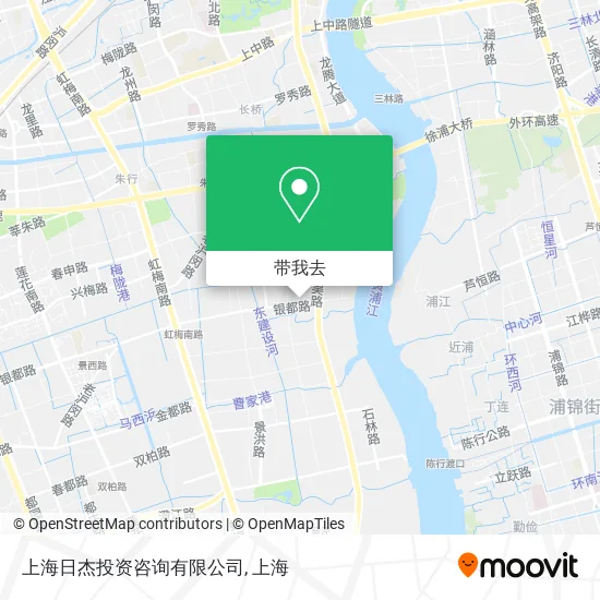 上海日杰投资咨询有限公司地图