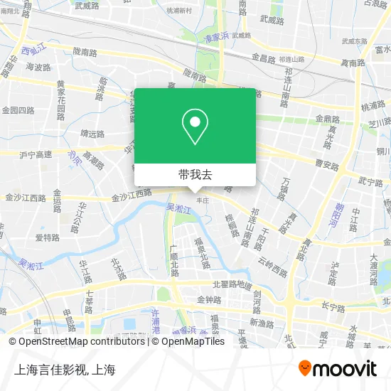 上海言佳影视地图