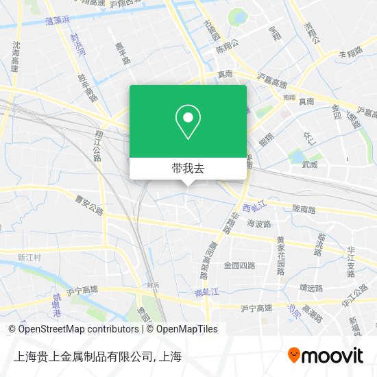 上海贵上金属制品有限公司地图