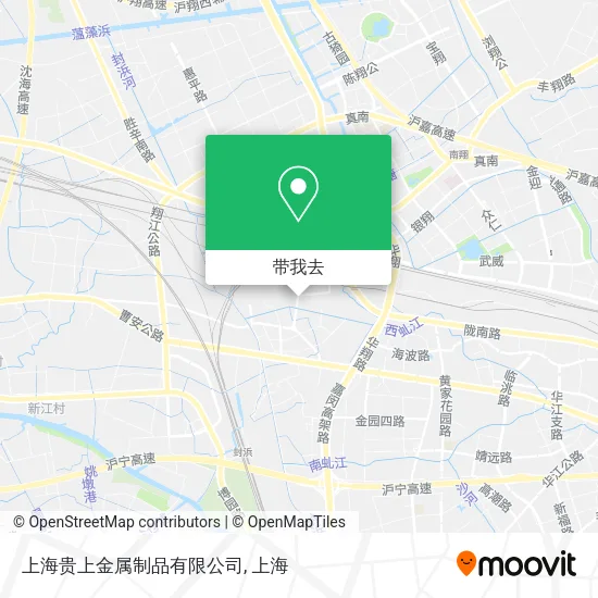 上海贵上金属制品有限公司地图