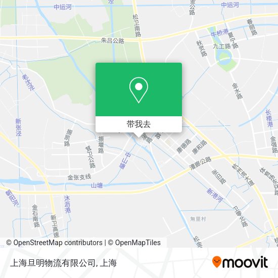 上海旦明物流有限公司地图