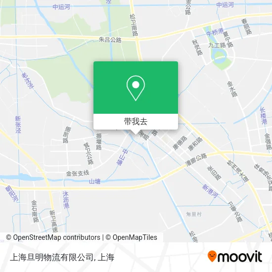 上海旦明物流有限公司地图