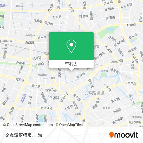 金鑫濠厨师服地图
