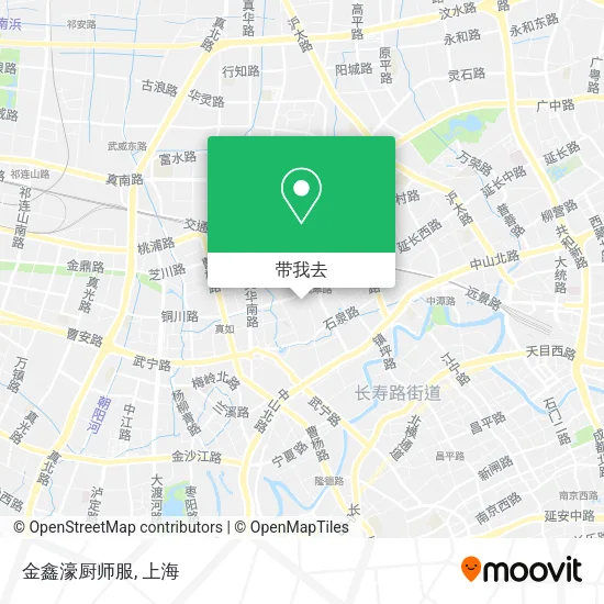 金鑫濠厨师服地图