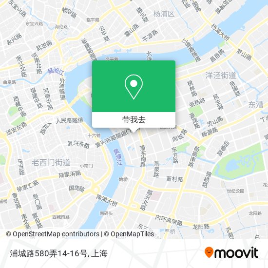 浦城路580弄14-16号地图