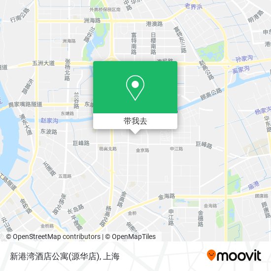 新港湾酒店公寓(源华店)地图