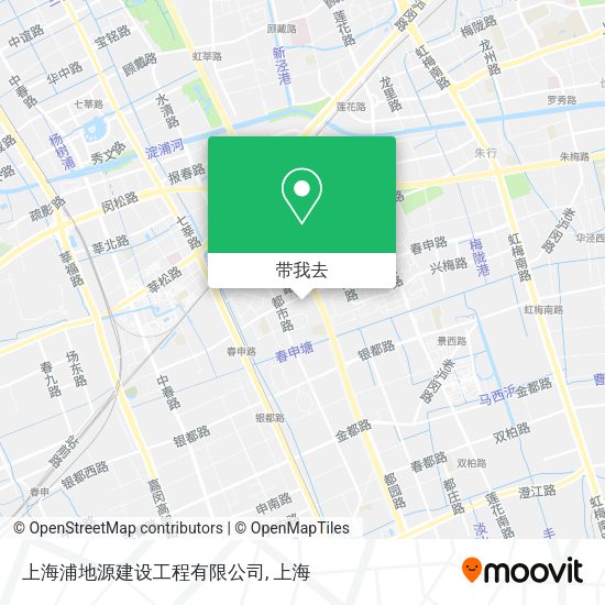 上海浦地源建设工程有限公司地图
