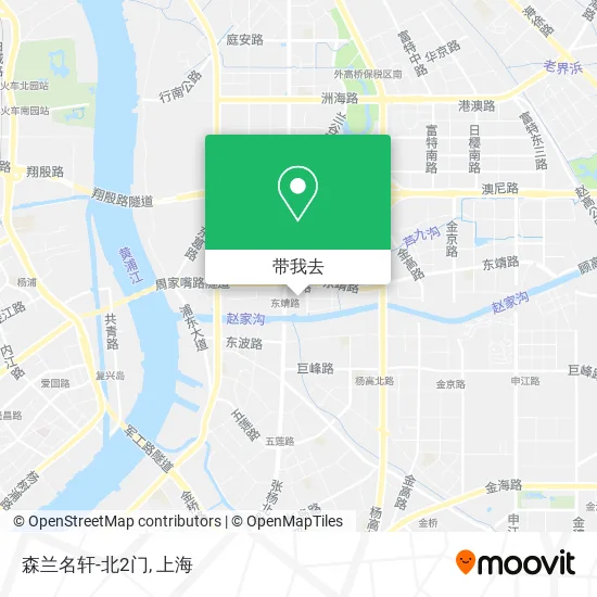 森兰名轩-北2门地图