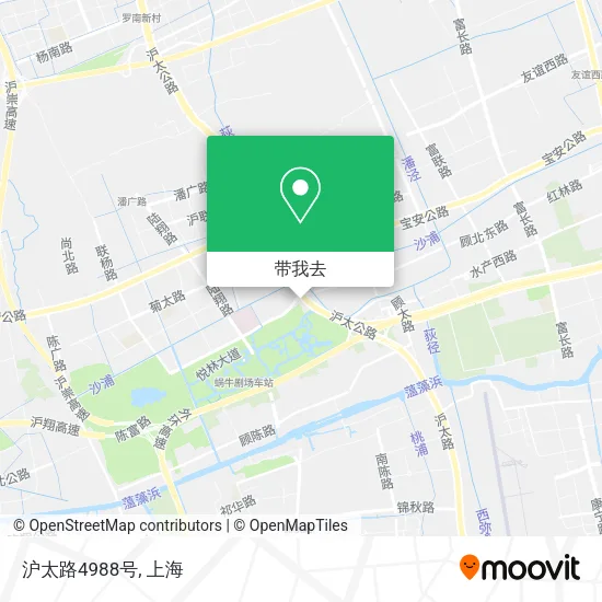 沪太路4988号地图