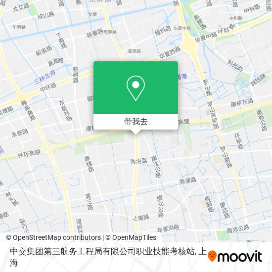 中交集团第三航务工程局有限公司职业技能考核站地图
