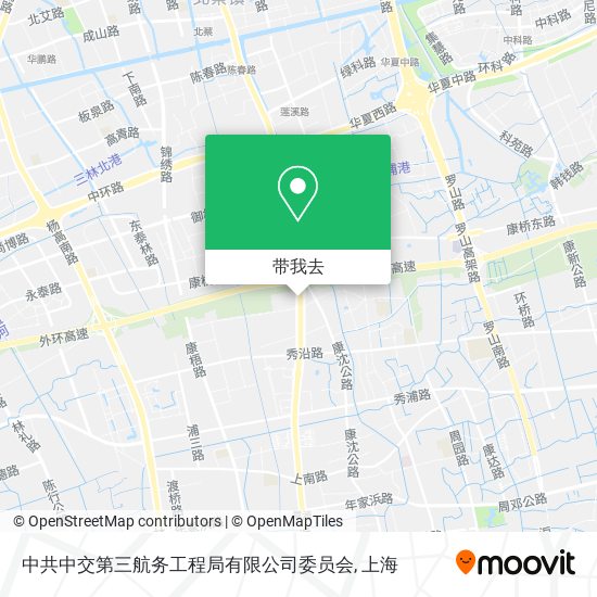 中共中交第三航务工程局有限公司委员会地图