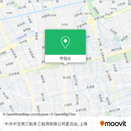 中共中交第三航务工程局有限公司委员会地图