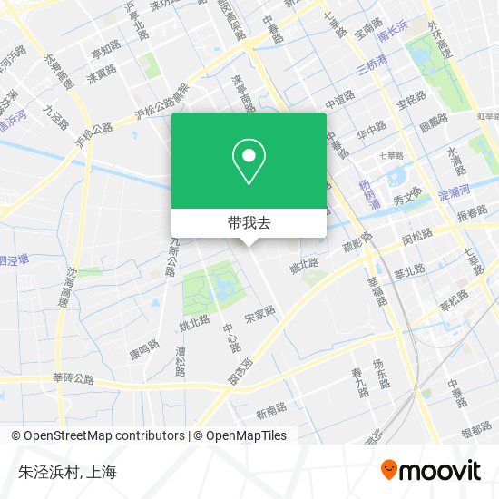 朱泾浜村地图