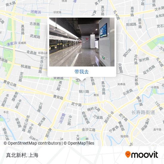 真北新村地图