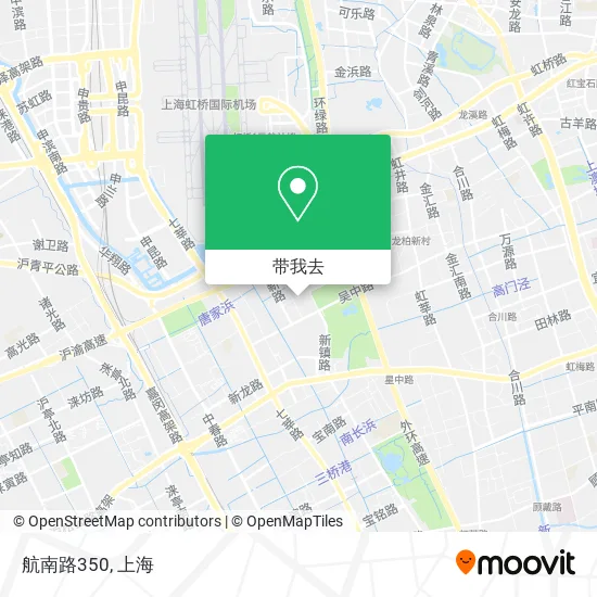 航南路350地图