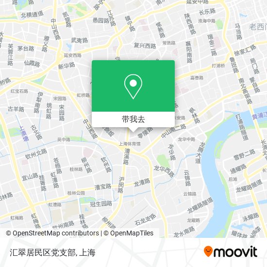 汇翠居民区党支部地图