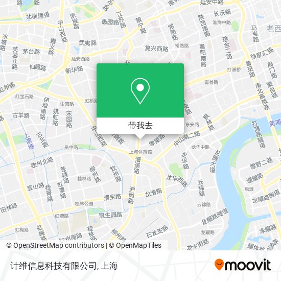 计维信息科技有限公司地图