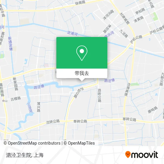 泗泾卫生院地图