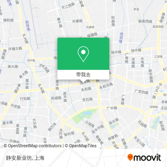 静安新业坊地图