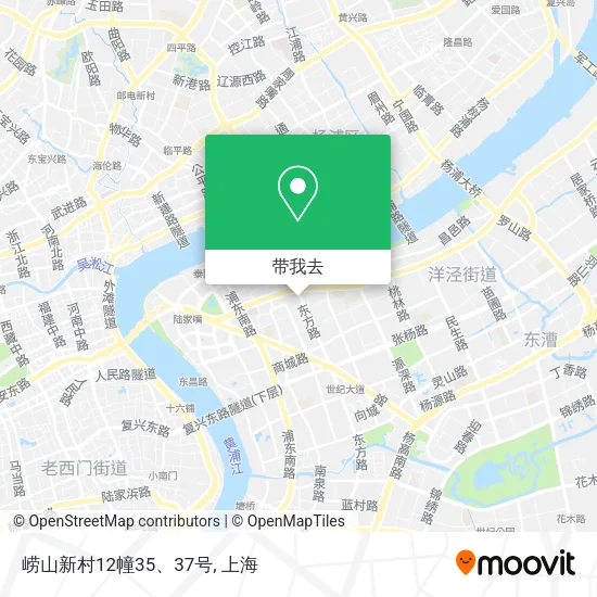 崂山新村12幢35、37号地图